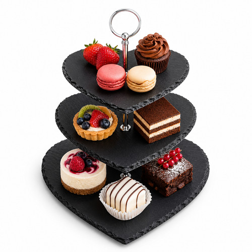 Tier natural slate cake - tier,