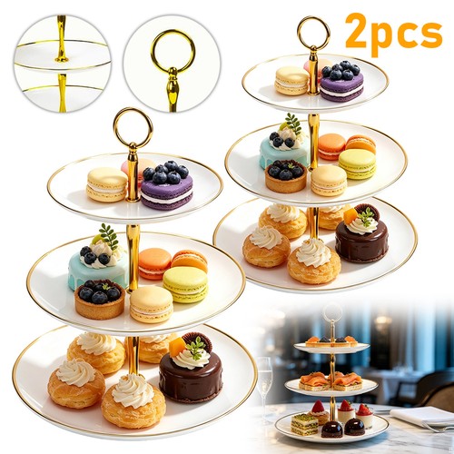 Set tier cake stand - 2, 3-tier