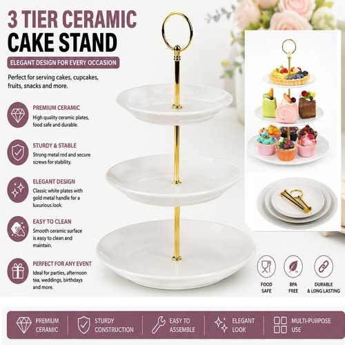 Cake stand tier stands - cake,
