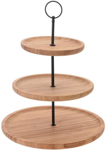 Tier bamboo cake stand - cake,