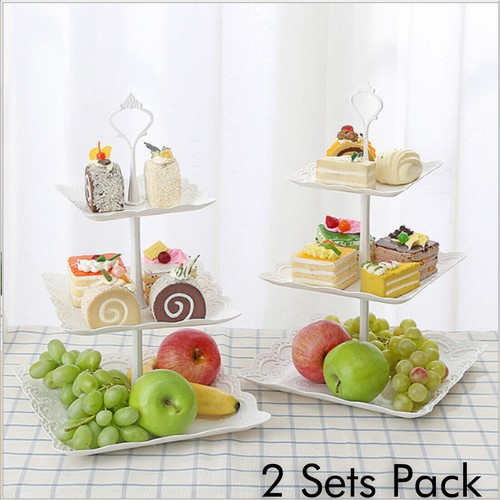 Tier plates fruit - plates,