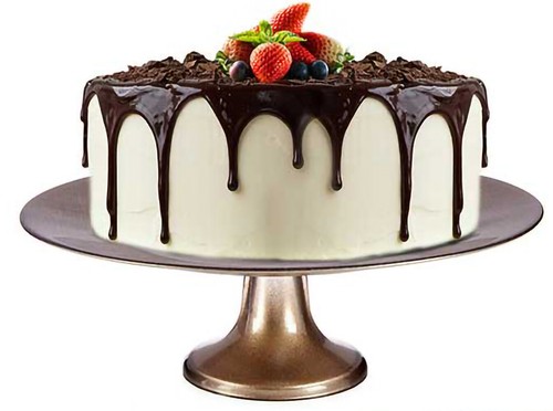 33cm large glass - glass, single-tier