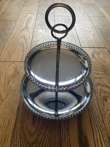 Vintage tier afternoon tea - 2-tier,