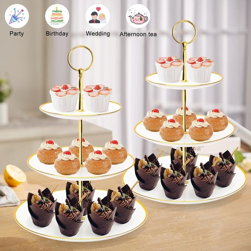 2pcs tier cake stand - 2pcs,