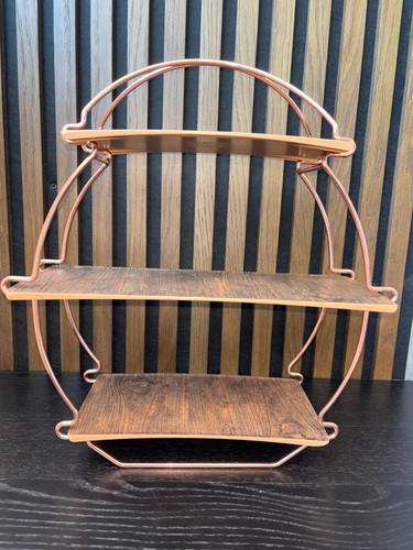 Rose gold afternoon tea stand - afternoon,