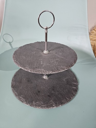 Tier natural slate cake - 2,