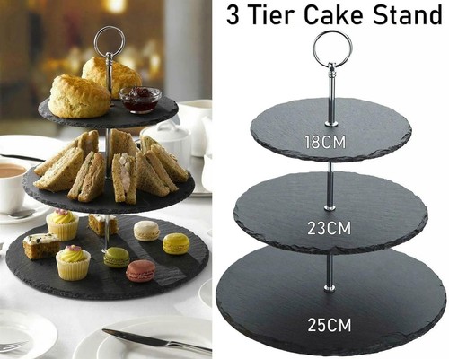 Tier natural slate cake - slate,
