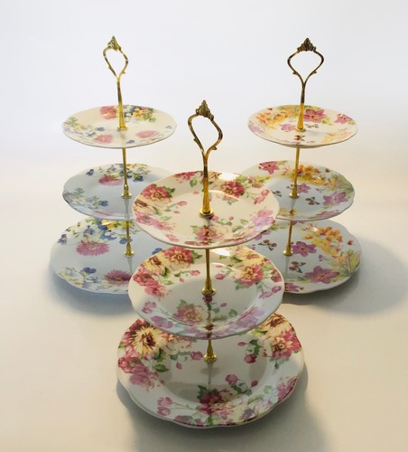 Tier ceramic vintage - tier, floral