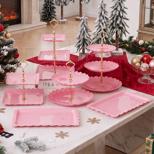 6pcs cake stand afternoon tea - 6pcs,