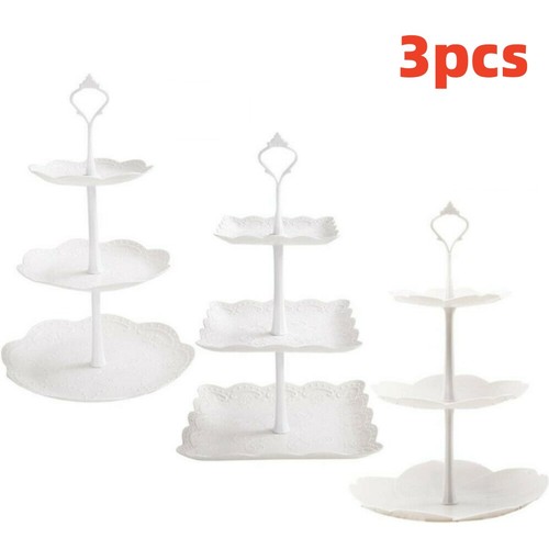 Layer dessert cake stand - 3x, 3